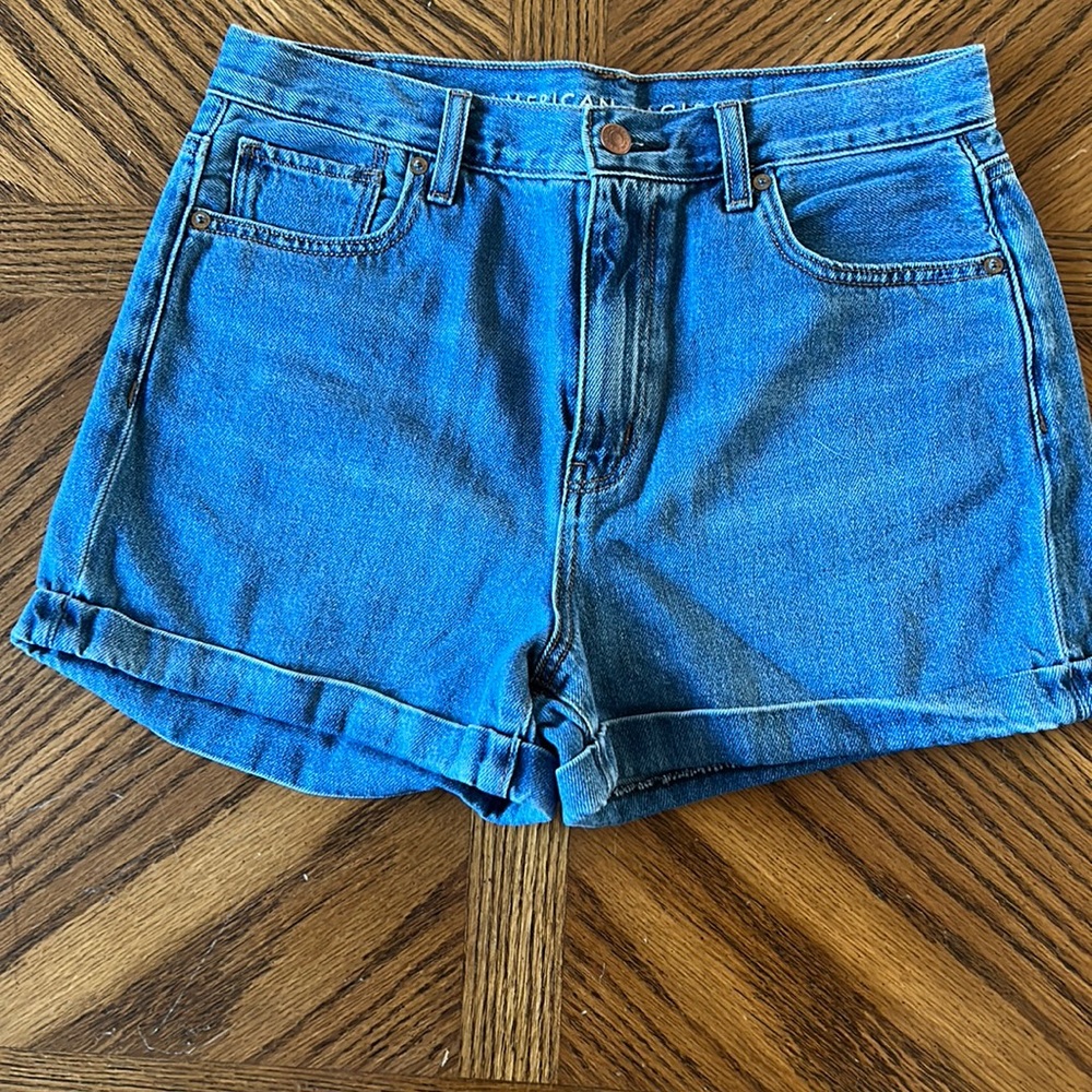 Mom jean shorts.